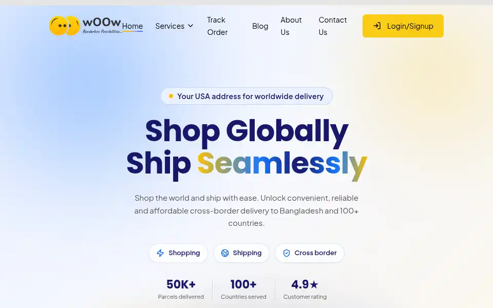 Screenshot of woowbd.com