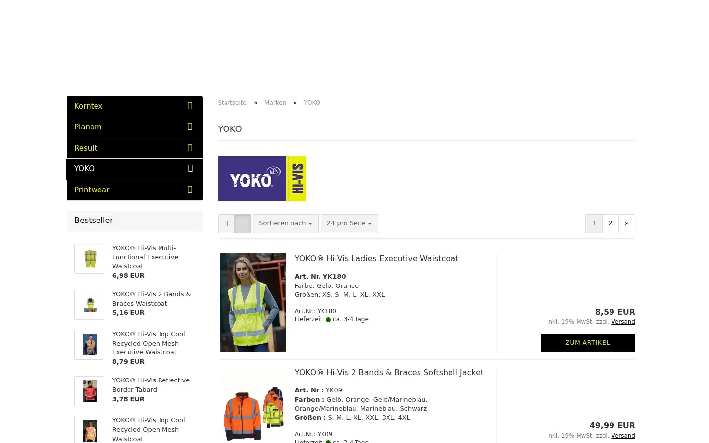 Screenshot of workateo.de