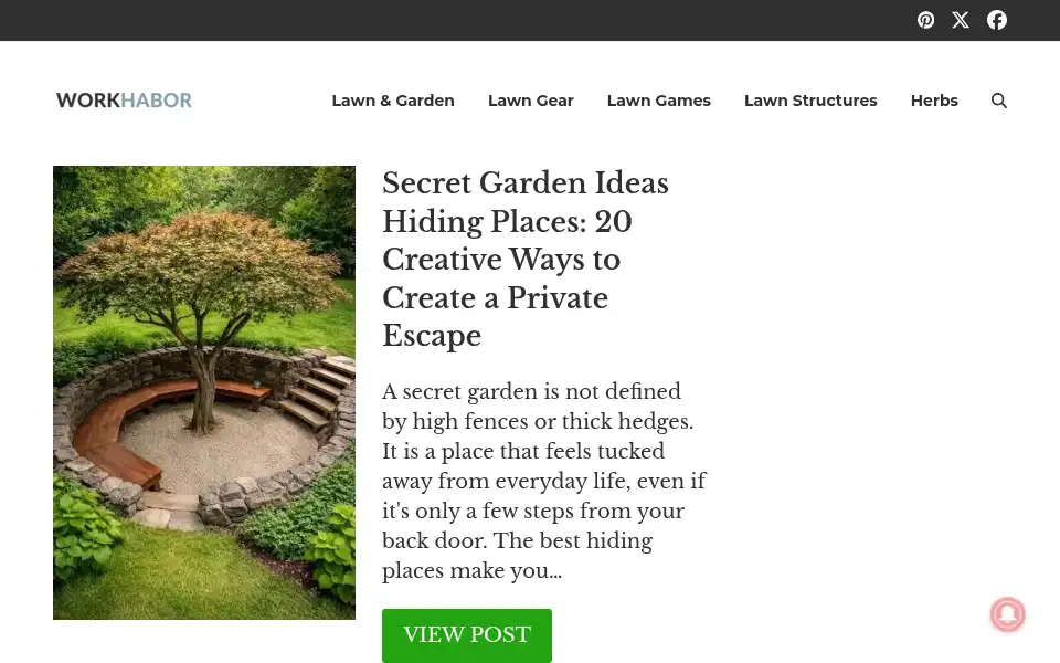 Screenshot of workhabor.com