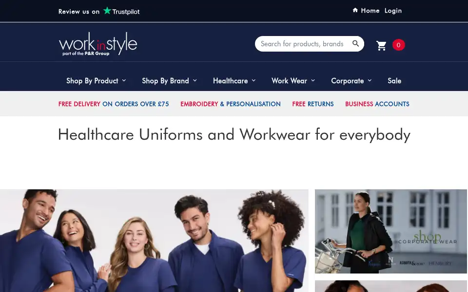 Screenshot of workinstyle.com
