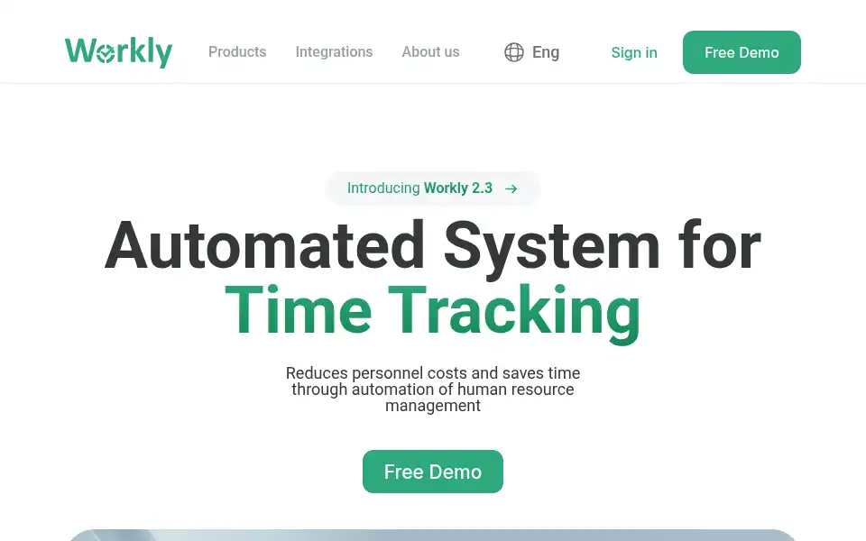 Screenshot of workly.io