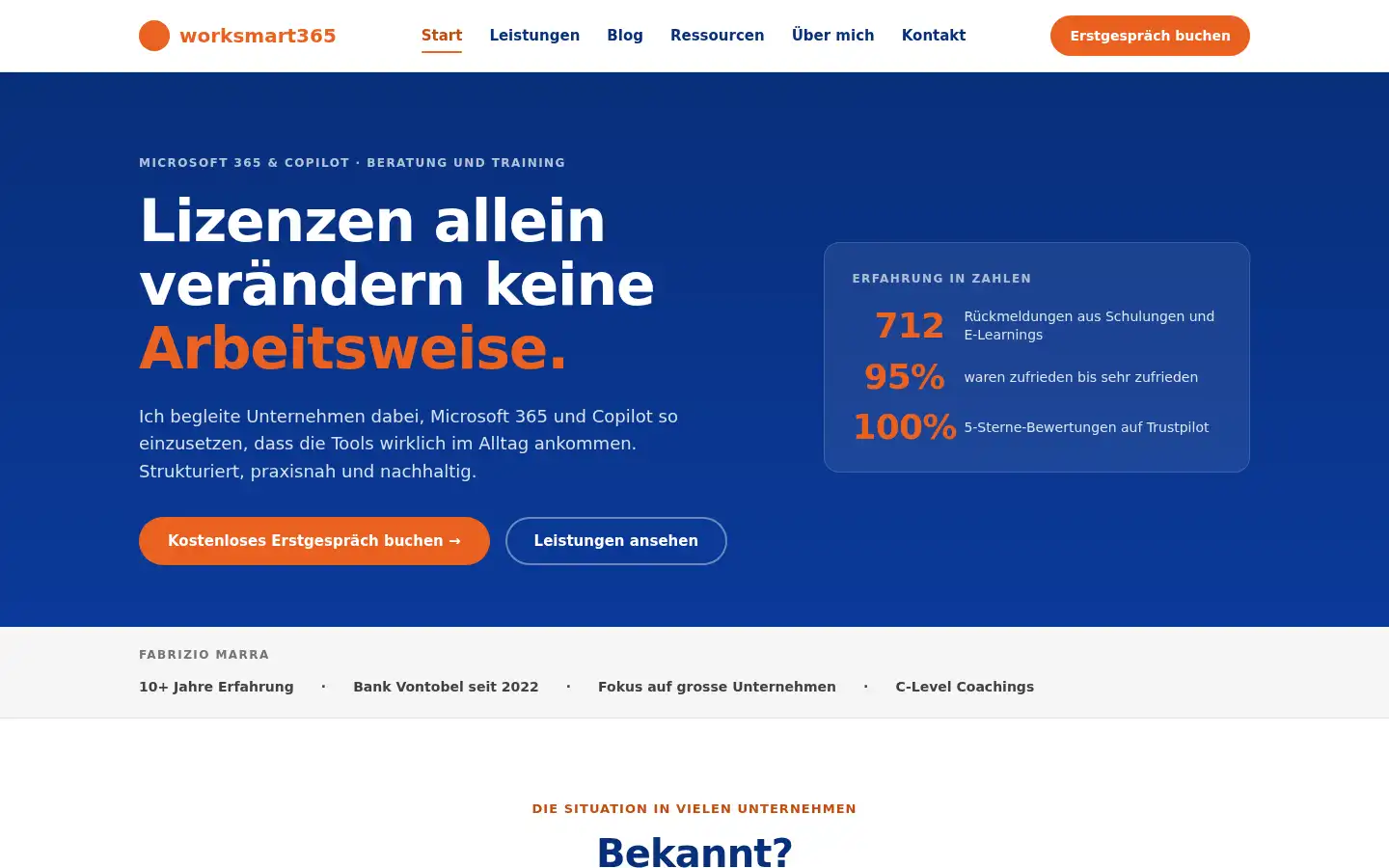 Screenshot of worksmart365.ch