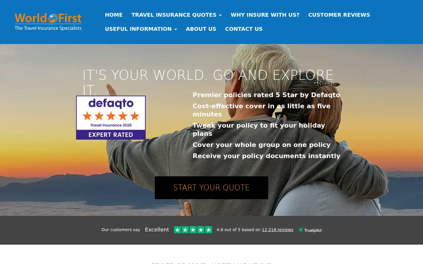 Screenshot of world-first.co.uk