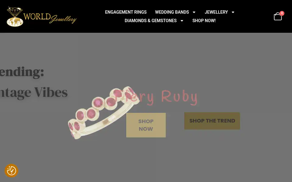 Screenshot of worldjewellery.ca