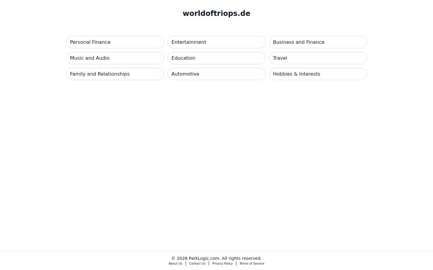 Screenshot of worldoftriops.de