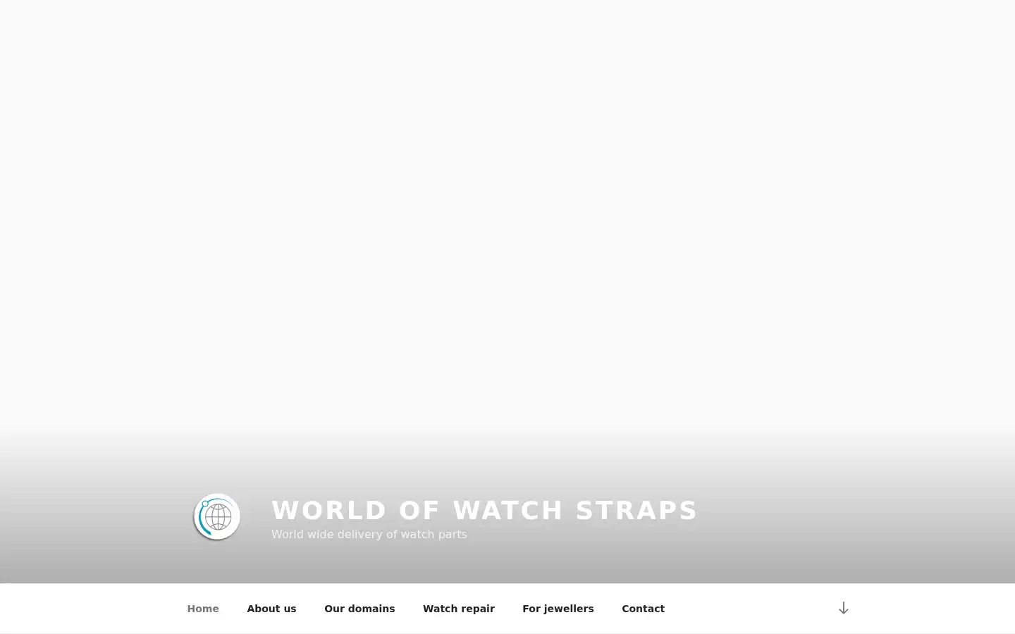 Screenshot of worldofwatchstraps.com