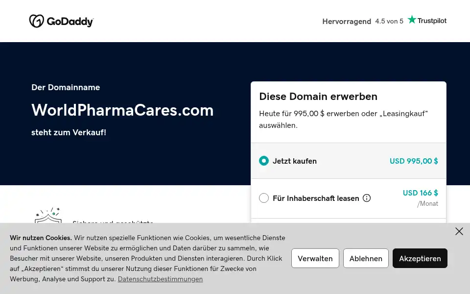 Screenshot of worldpharmacares.com