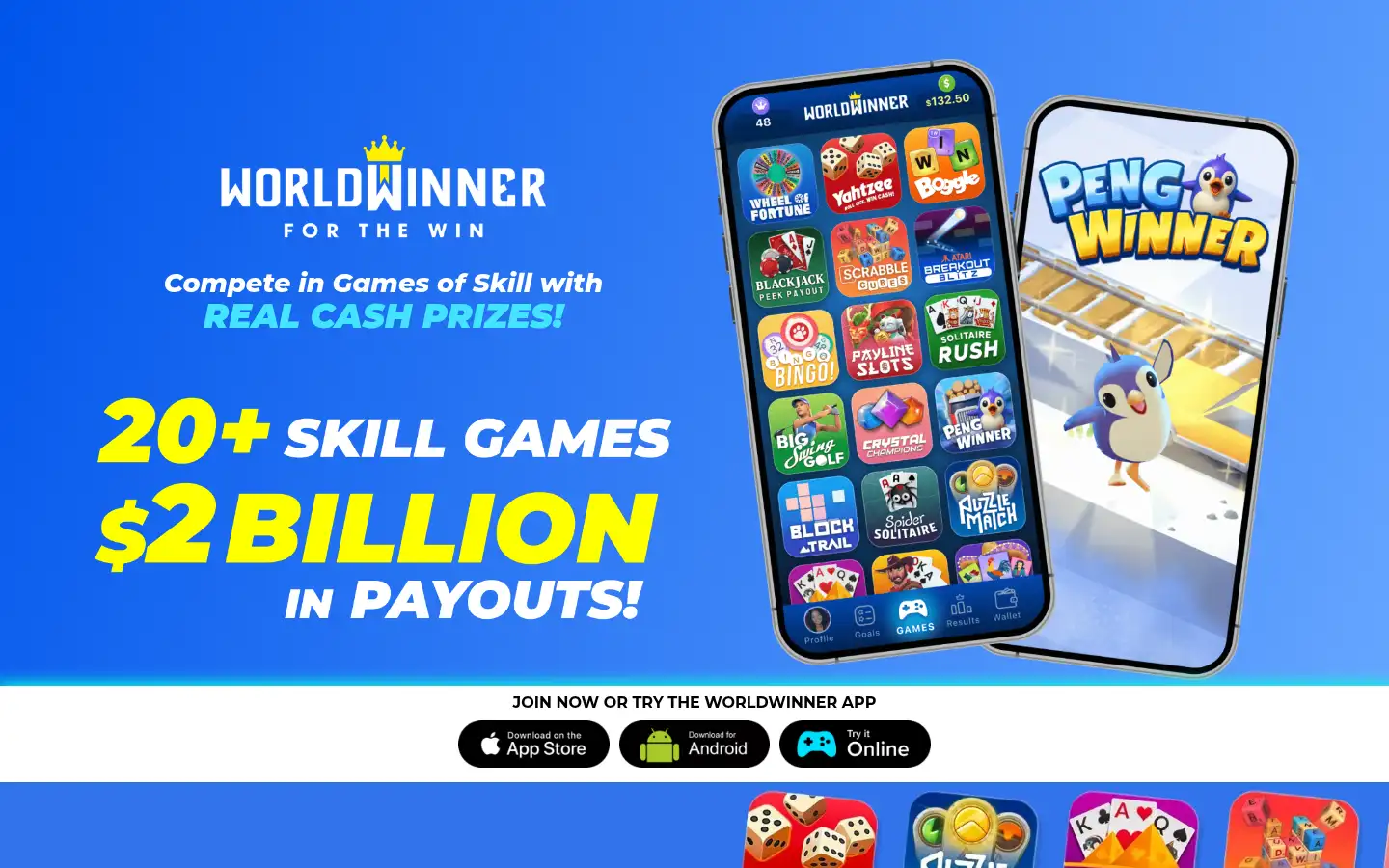 Screenshot of worldwinner.com