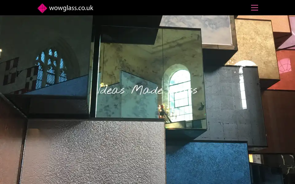 Screenshot of wowglass.co.uk
