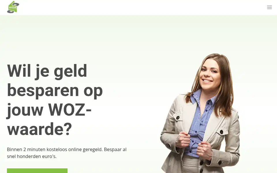 Screenshot of wozdeskundigen.nl