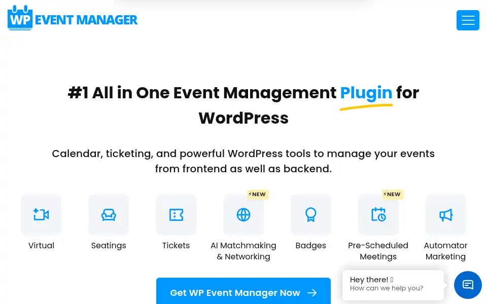 Screenshot of wp-eventmanager.com
