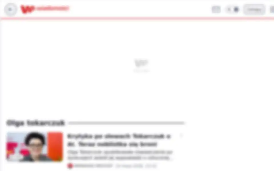 Screenshot of wp.pl