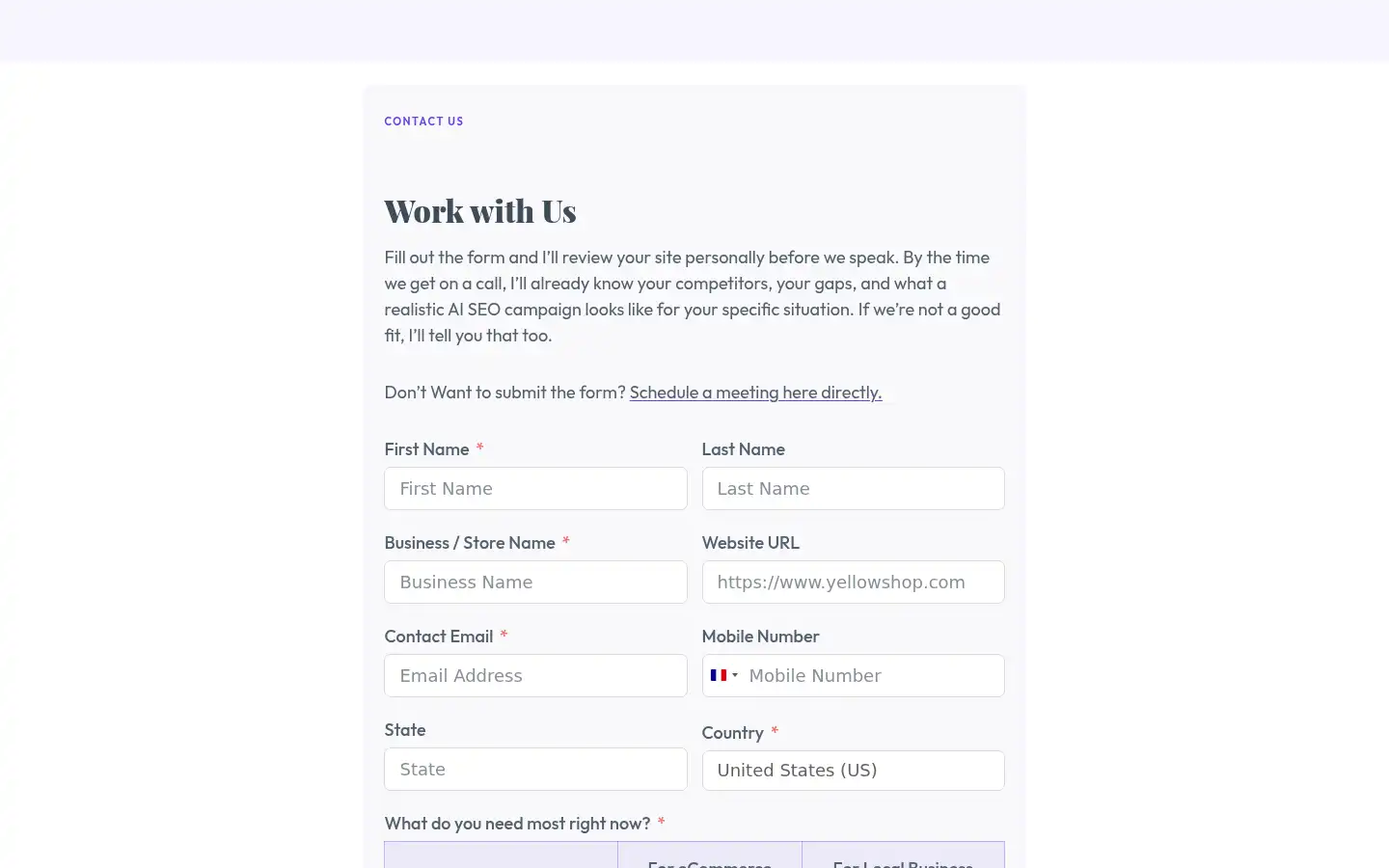 Screenshot of wpconsults.com