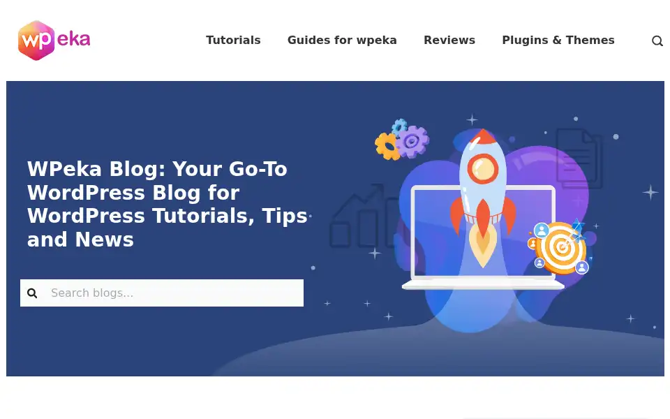 Screenshot of wpeka.com
