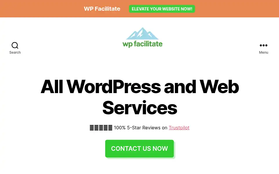 Screenshot of wpfacilitate.com