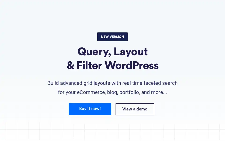 Screenshot of wpgridbuilder.com