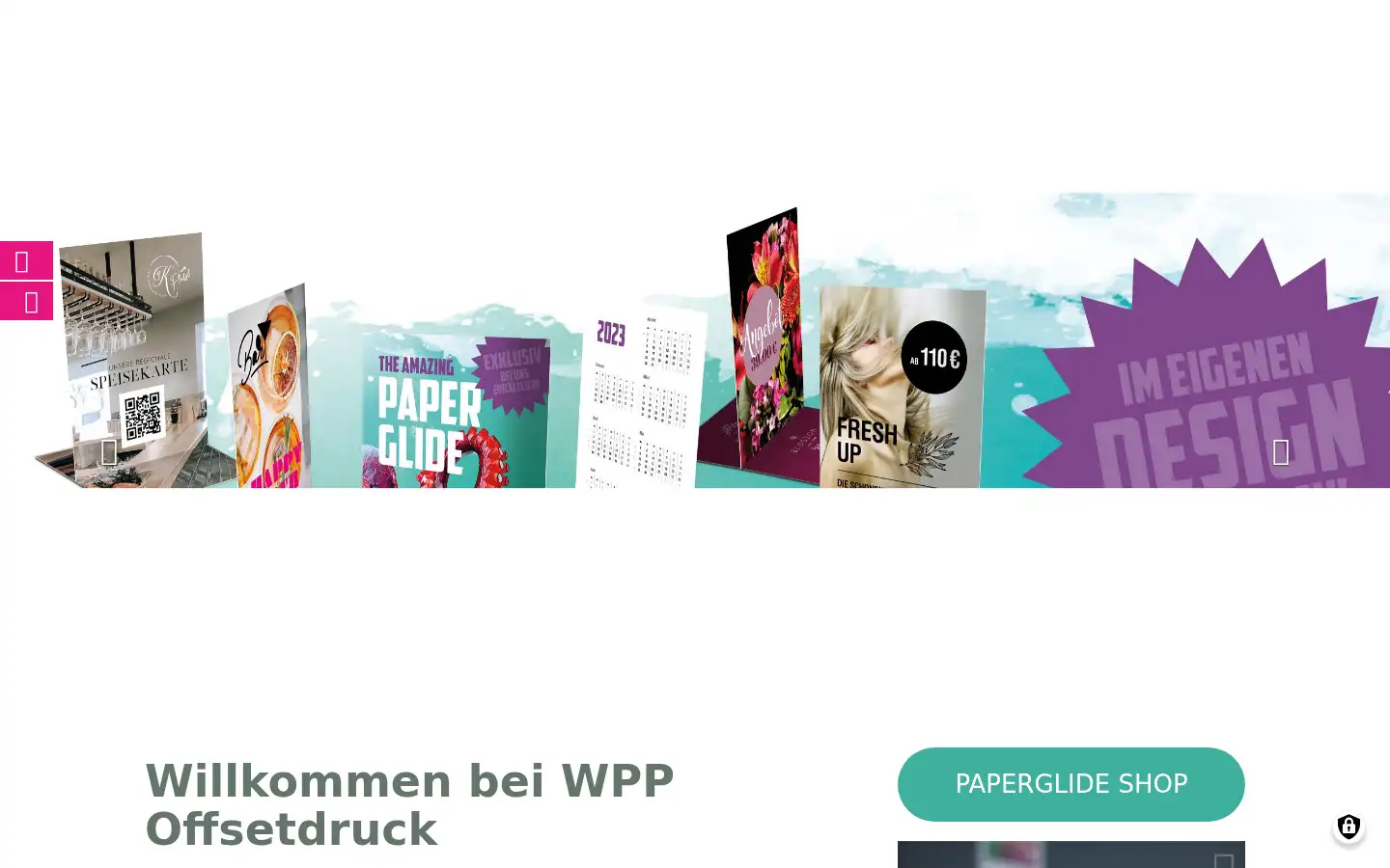 Screenshot of wpp-druck.de