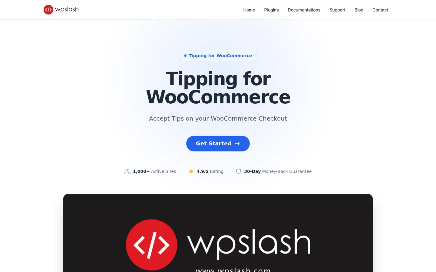 Screenshot of wpslash.com