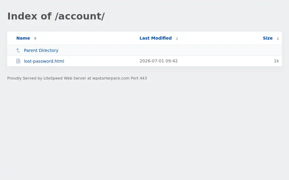 Screenshot of wpstarterpack.com