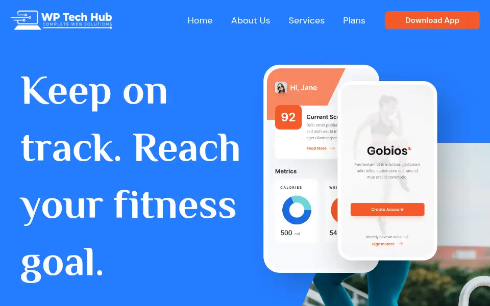 Screenshot of wptechhub.com