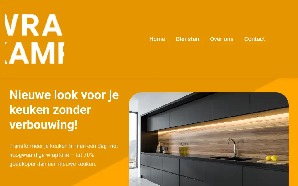Screenshot of wrapkampioen.com