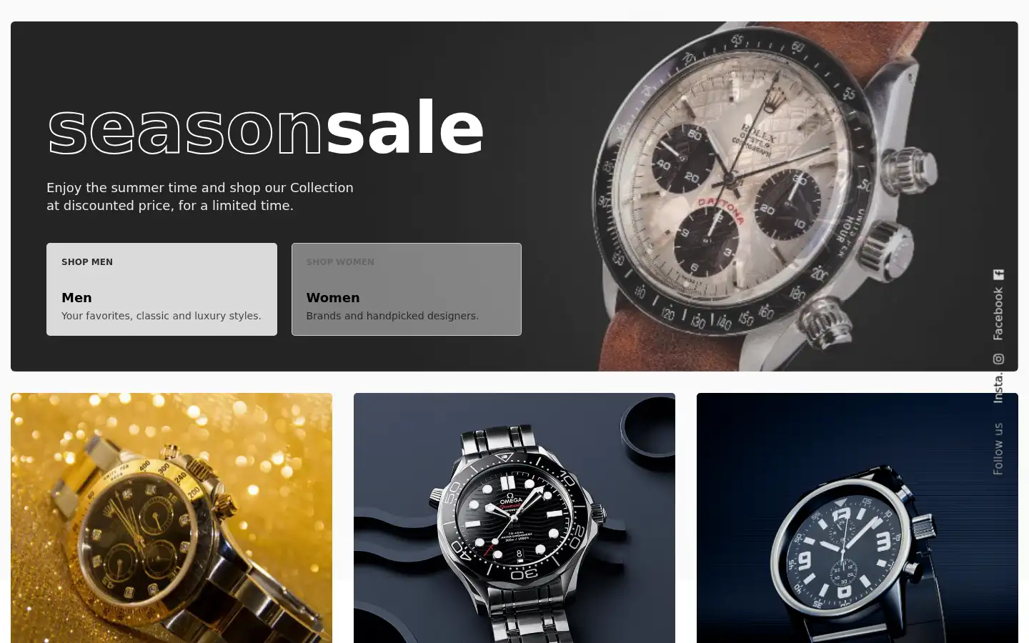 Screenshot of wristmenwatches.com