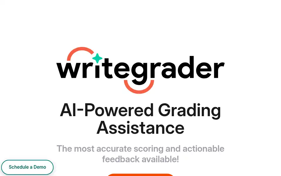 Screenshot of writegrader.com