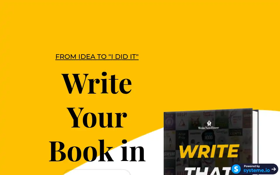 Screenshot of writenowhouse.com