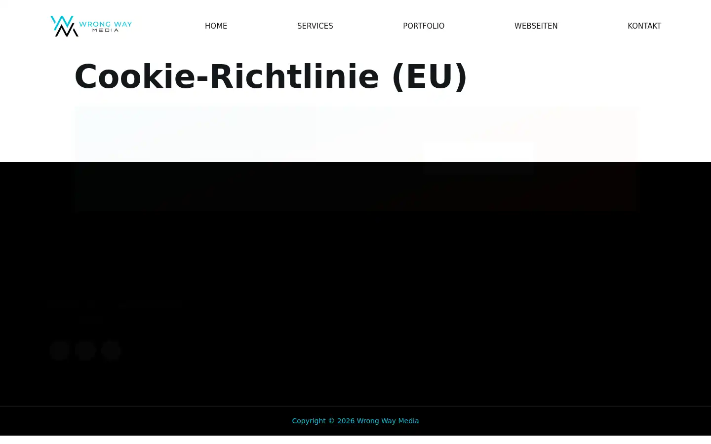 Screenshot of wrong-way-media.com