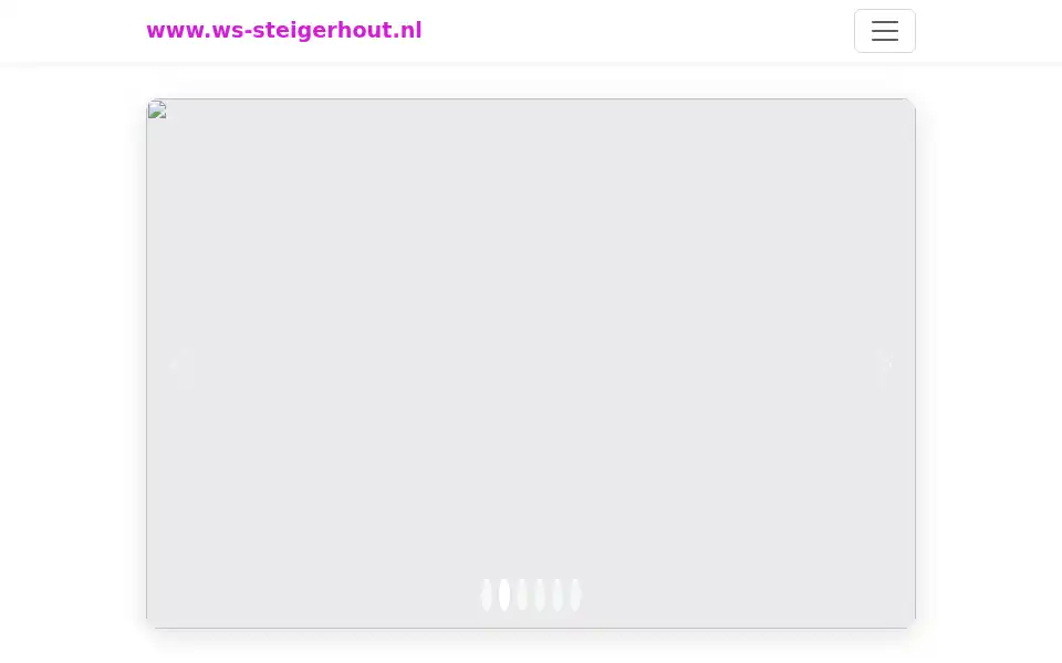Screenshot of ws-steigerhout.nl