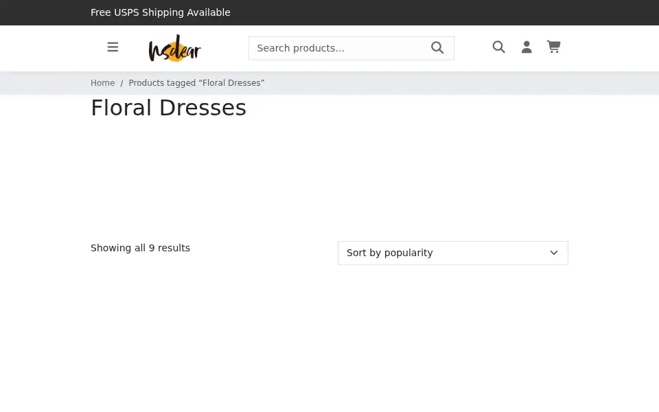 Screenshot of wsdear.com