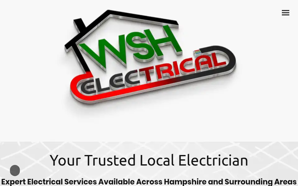 Screenshot of wsh-electrical.co.uk