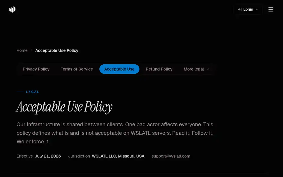 Screenshot of wslatl.com