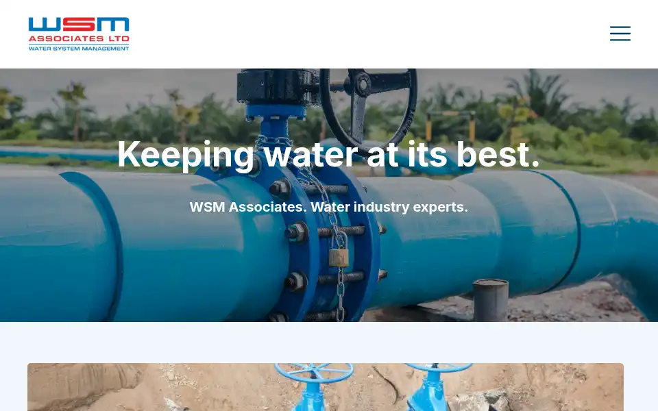 Screenshot of wsm-associates.co.uk
