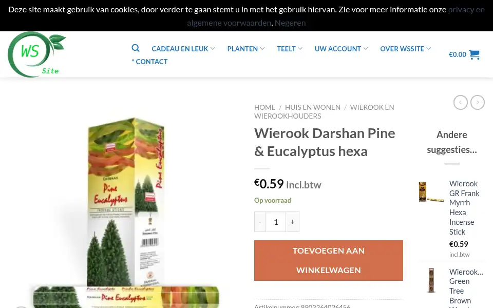 Screenshot of wssite.nl