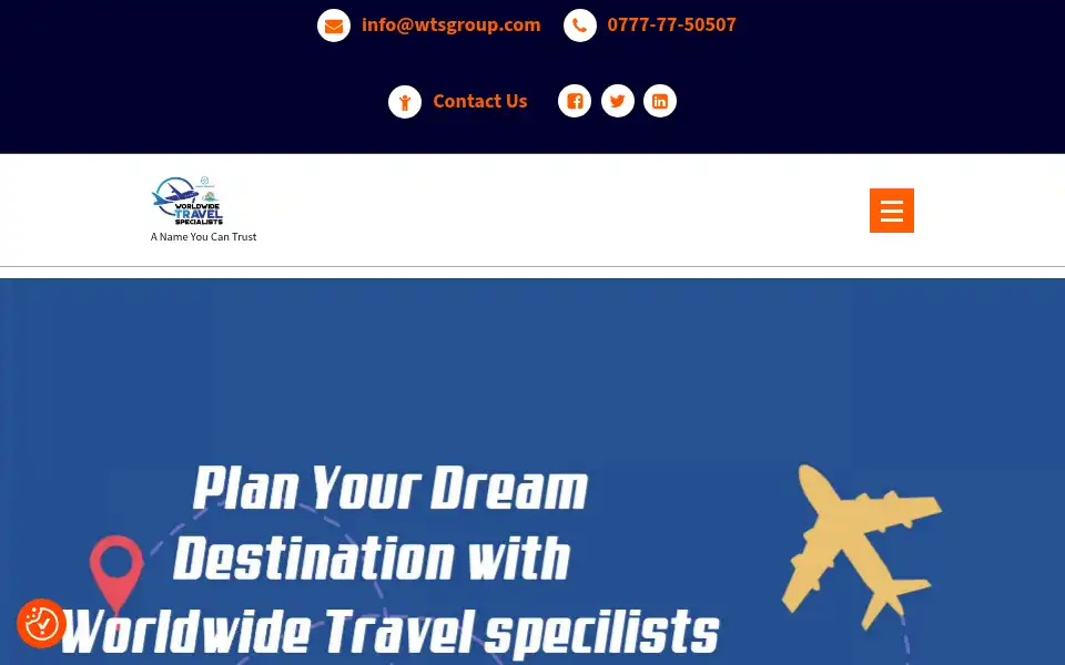 Screenshot of wtsgroup.uk