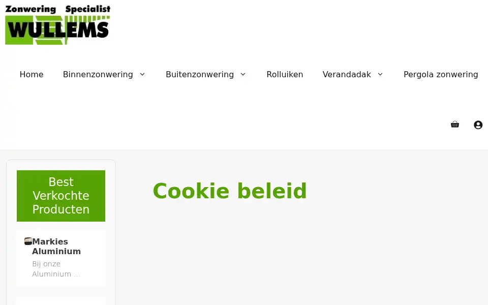 Screenshot of wullems.com
