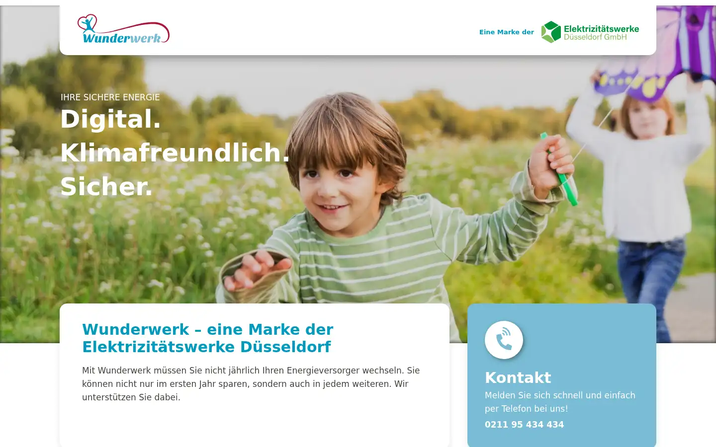 Screenshot of wunderwerk.ag