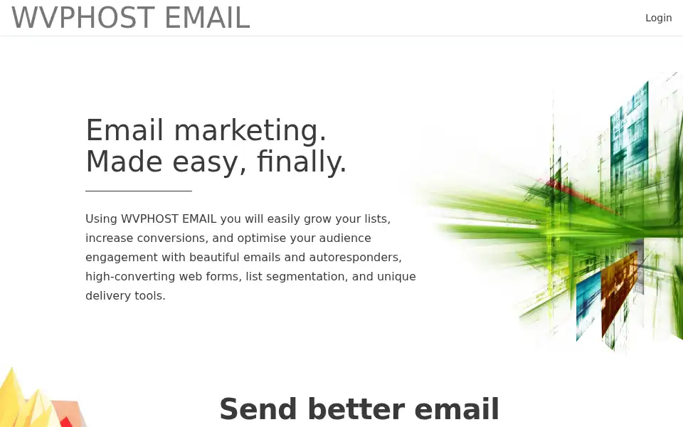 Screenshot of wvphost.info