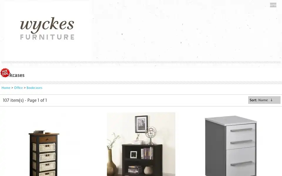 Screenshot of wyckes.com