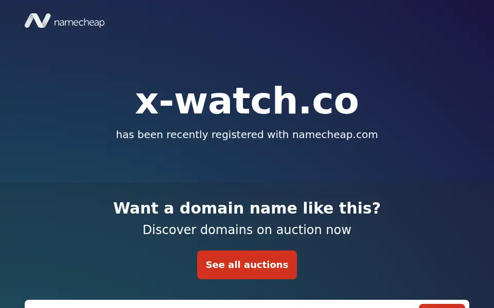 Screenshot of x-watch.co