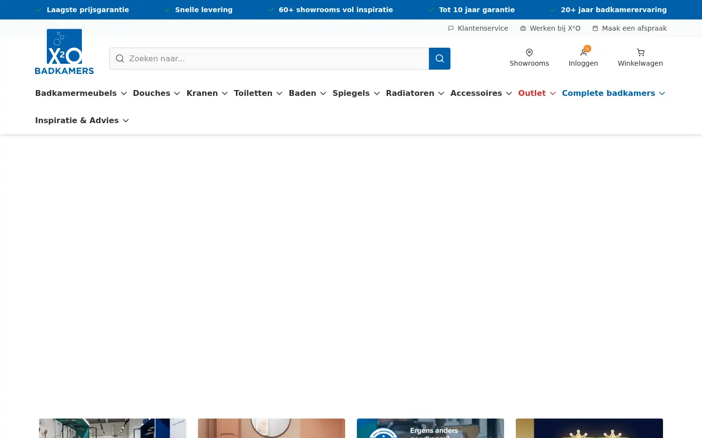 Screenshot of x2o.nl
