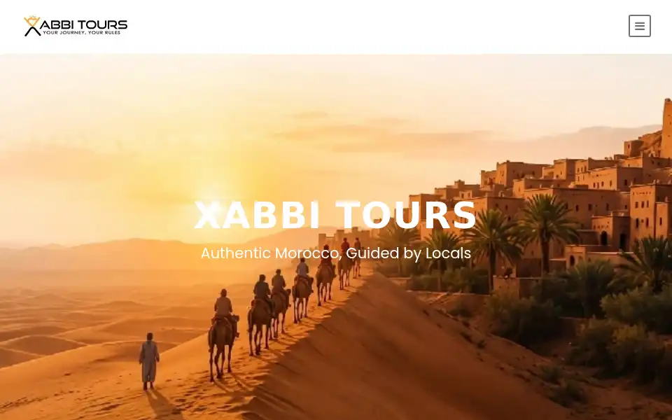 Screenshot of xabbitours.com