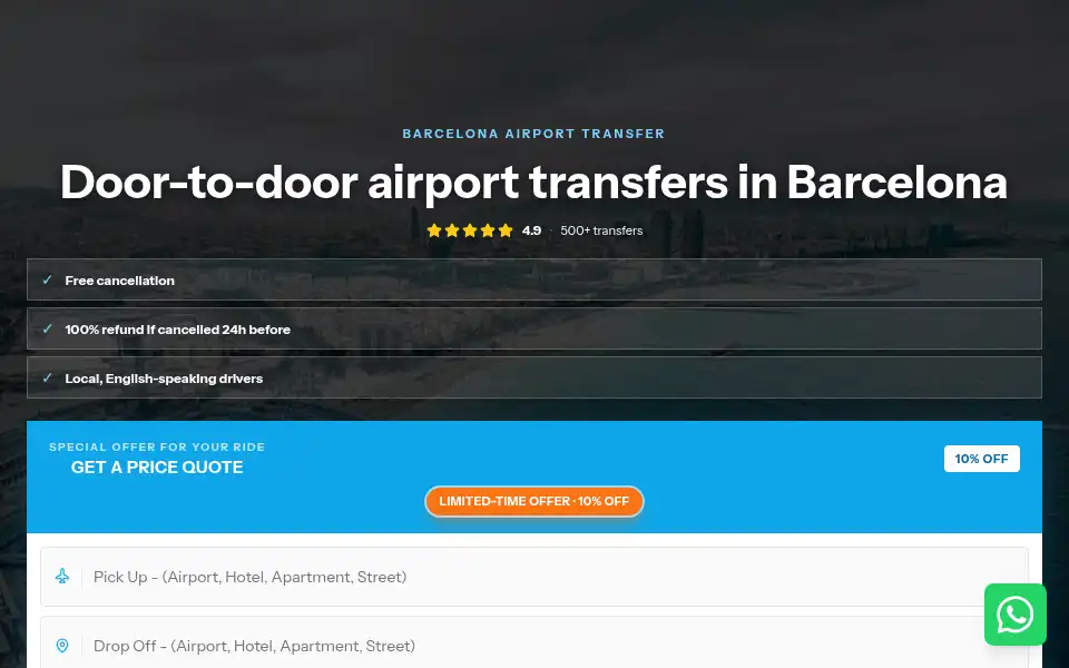 Screenshot of xacttransfer.com