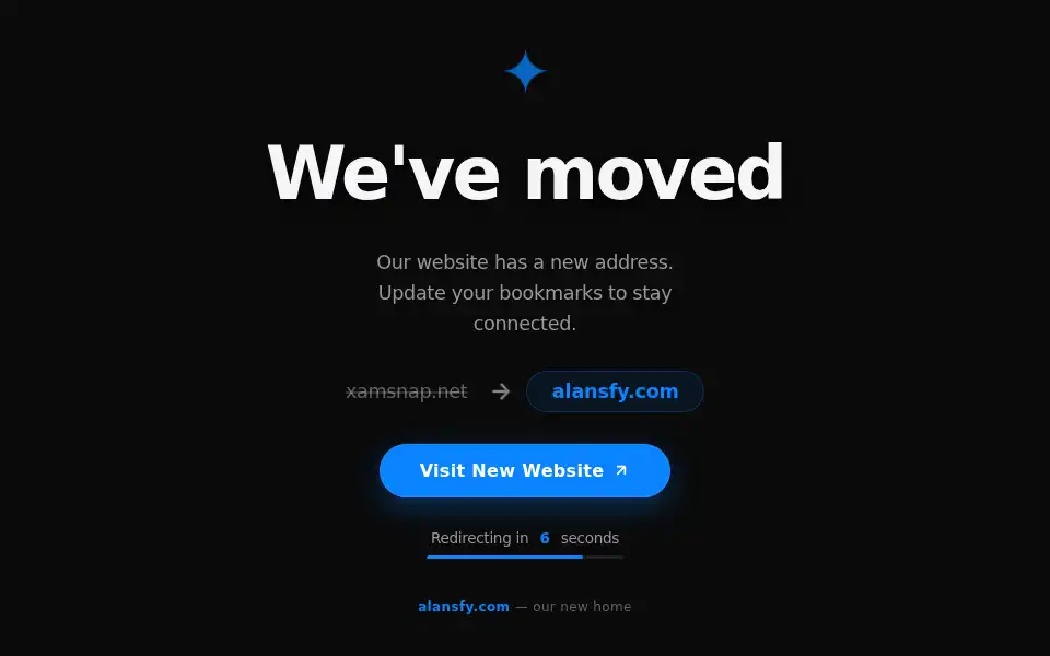 Screenshot of xamsnap.net