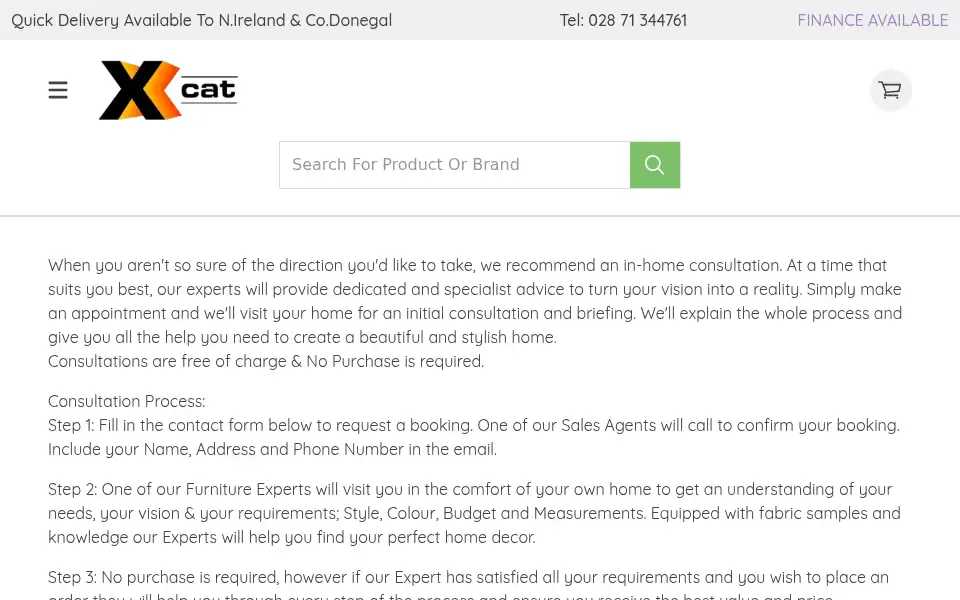 Screenshot of xcatonline.co.uk