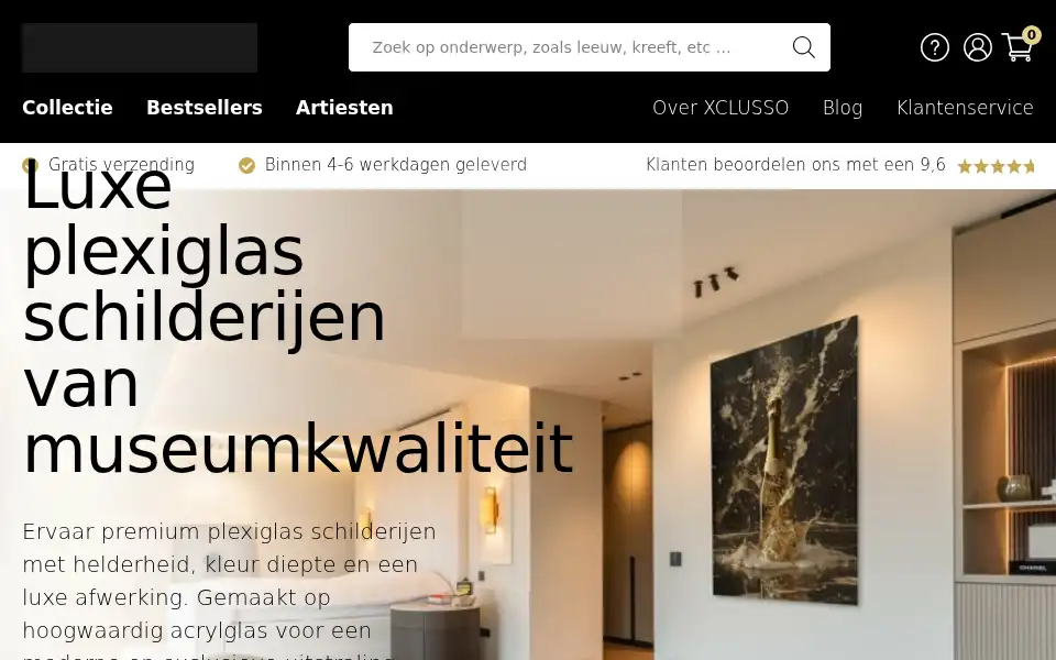 Screenshot of xclusso.com
