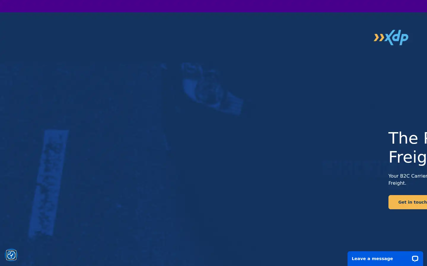 Screenshot of xdp.co.uk