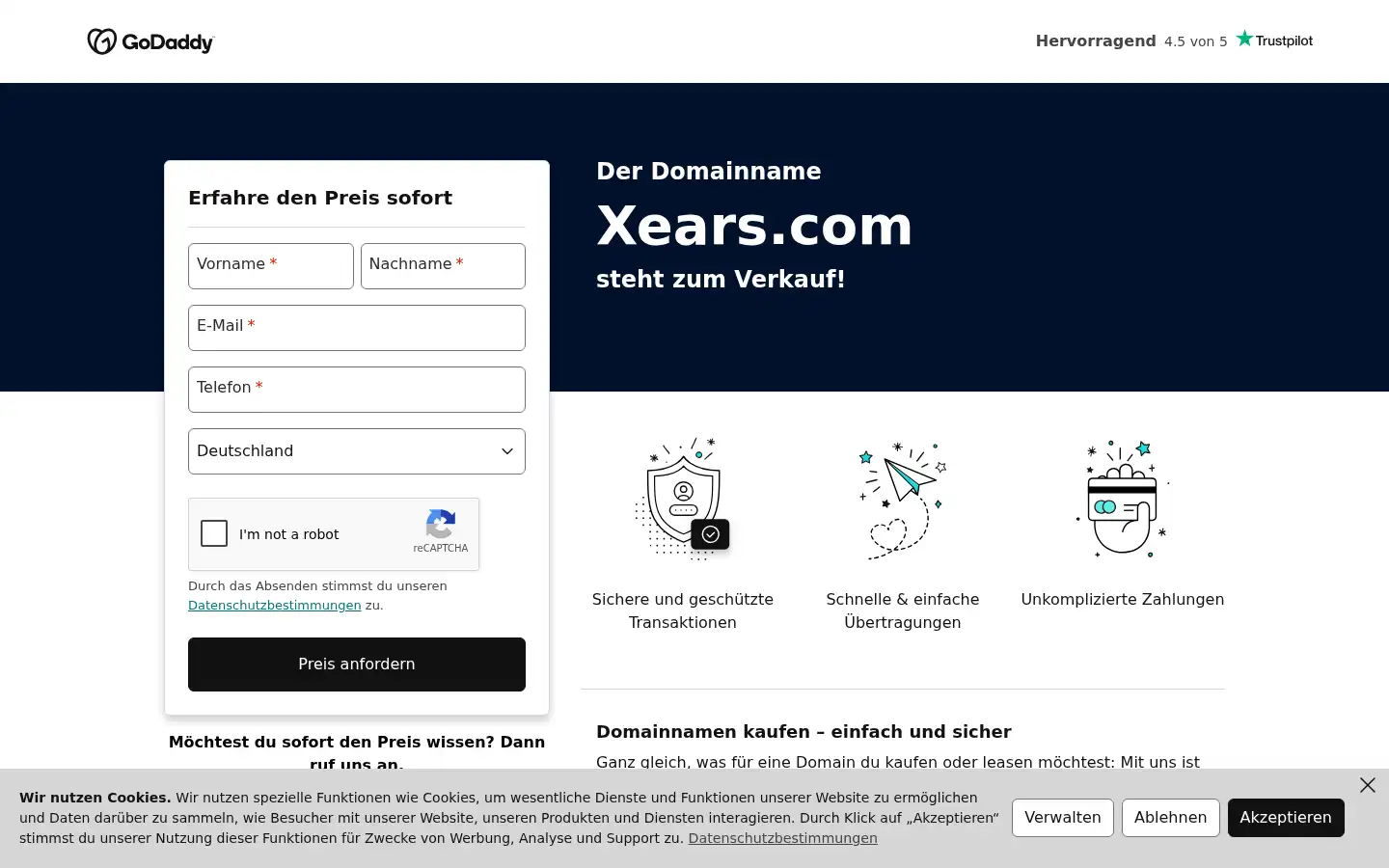 Screenshot of xears.com