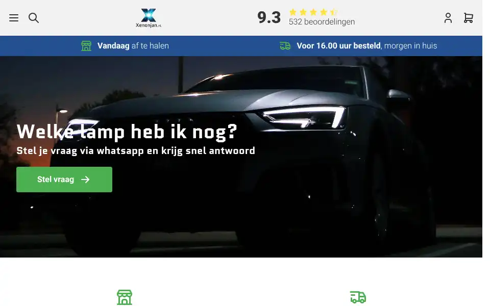 Screenshot of xenonjan.nl